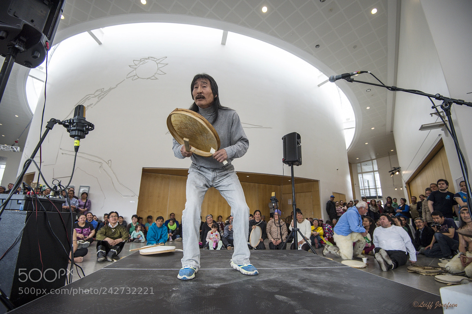 Nikon D4 sample photo. Drum dance photography