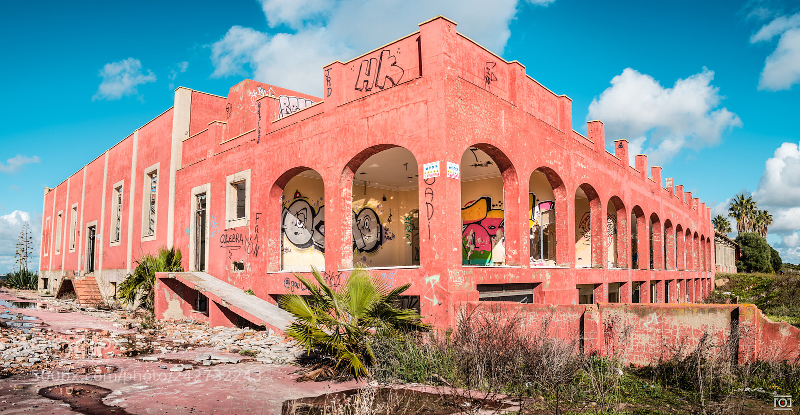 Nikon D5500 sample photo. Ruined convent photography