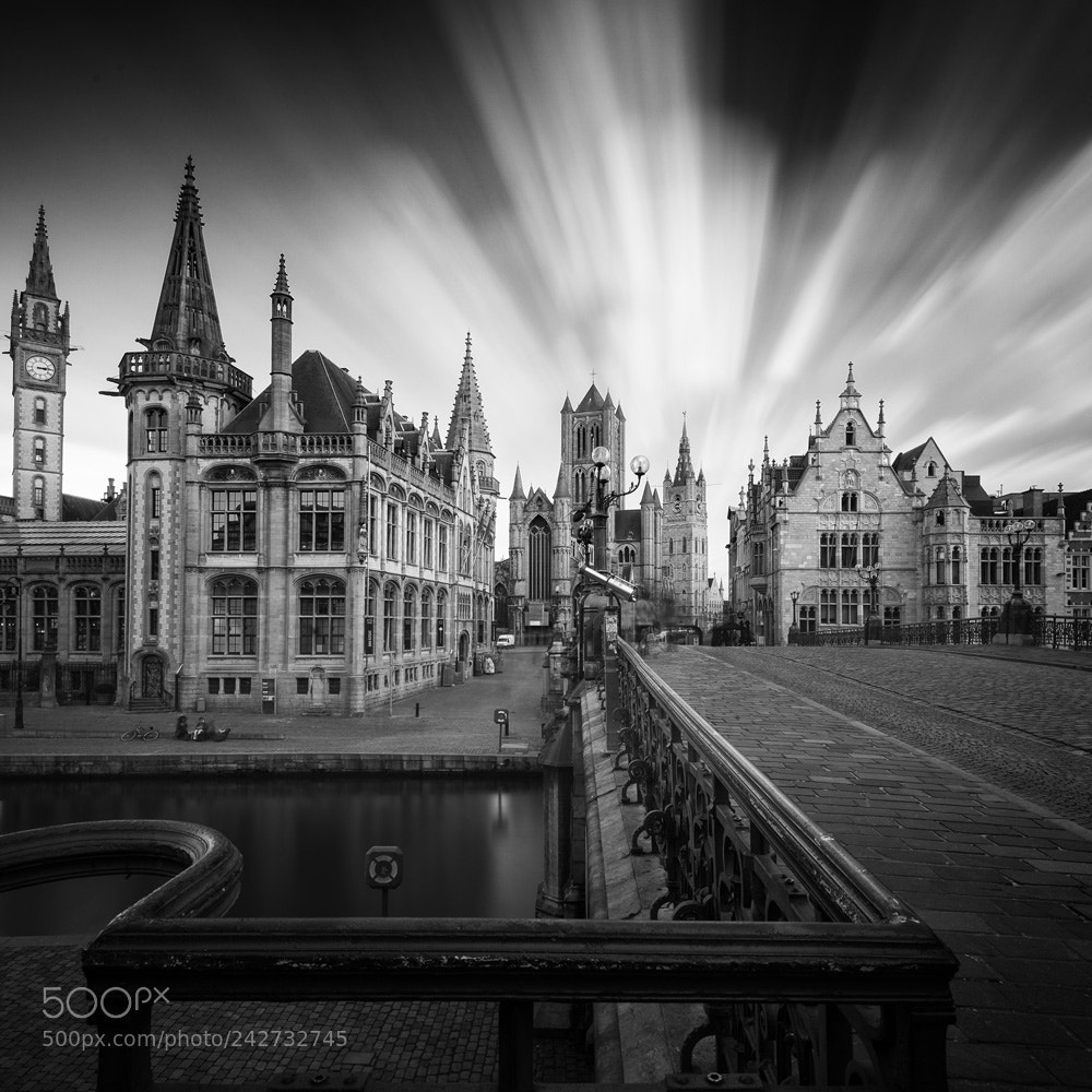 Nikon D610 sample photo. Ghent long exposure photography