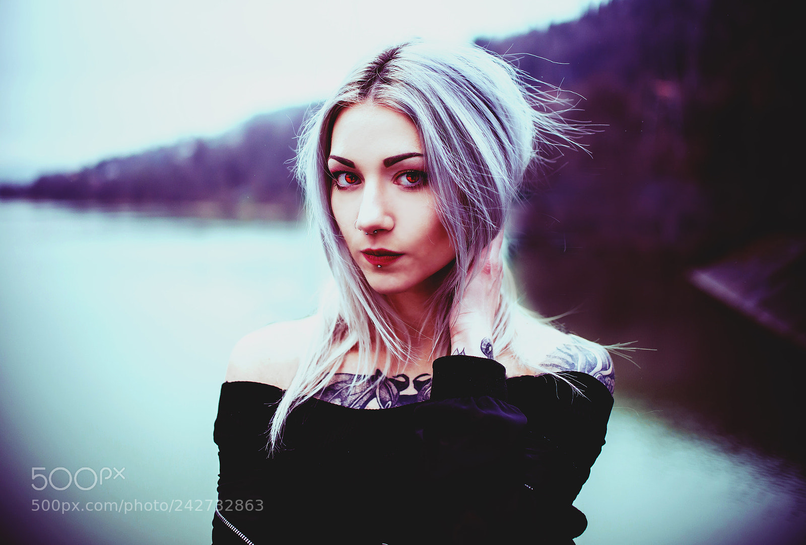 Nikon D610 sample photo. Vamp girl photography