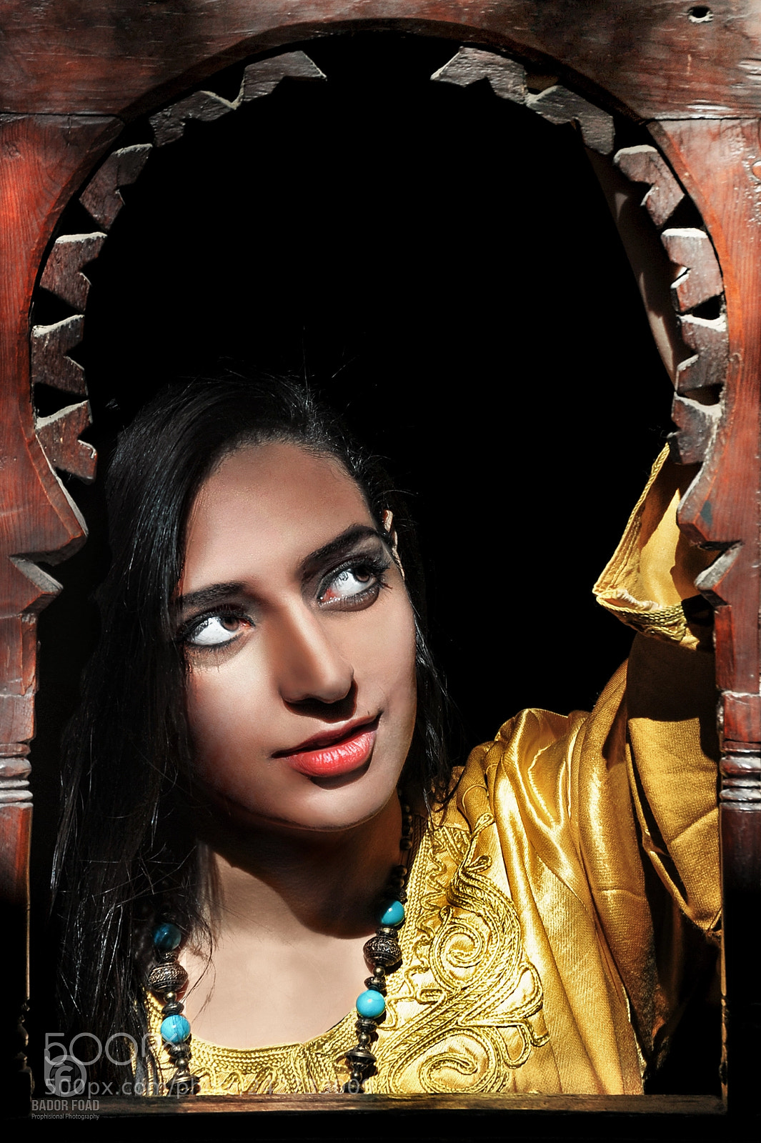 Nikon D3 sample photo. Egyptian woman photography