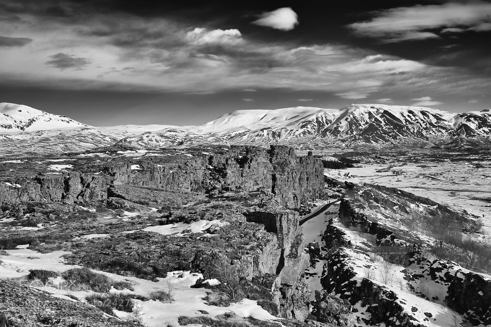 Nikon D700 sample photo. Pingvellir faille photography