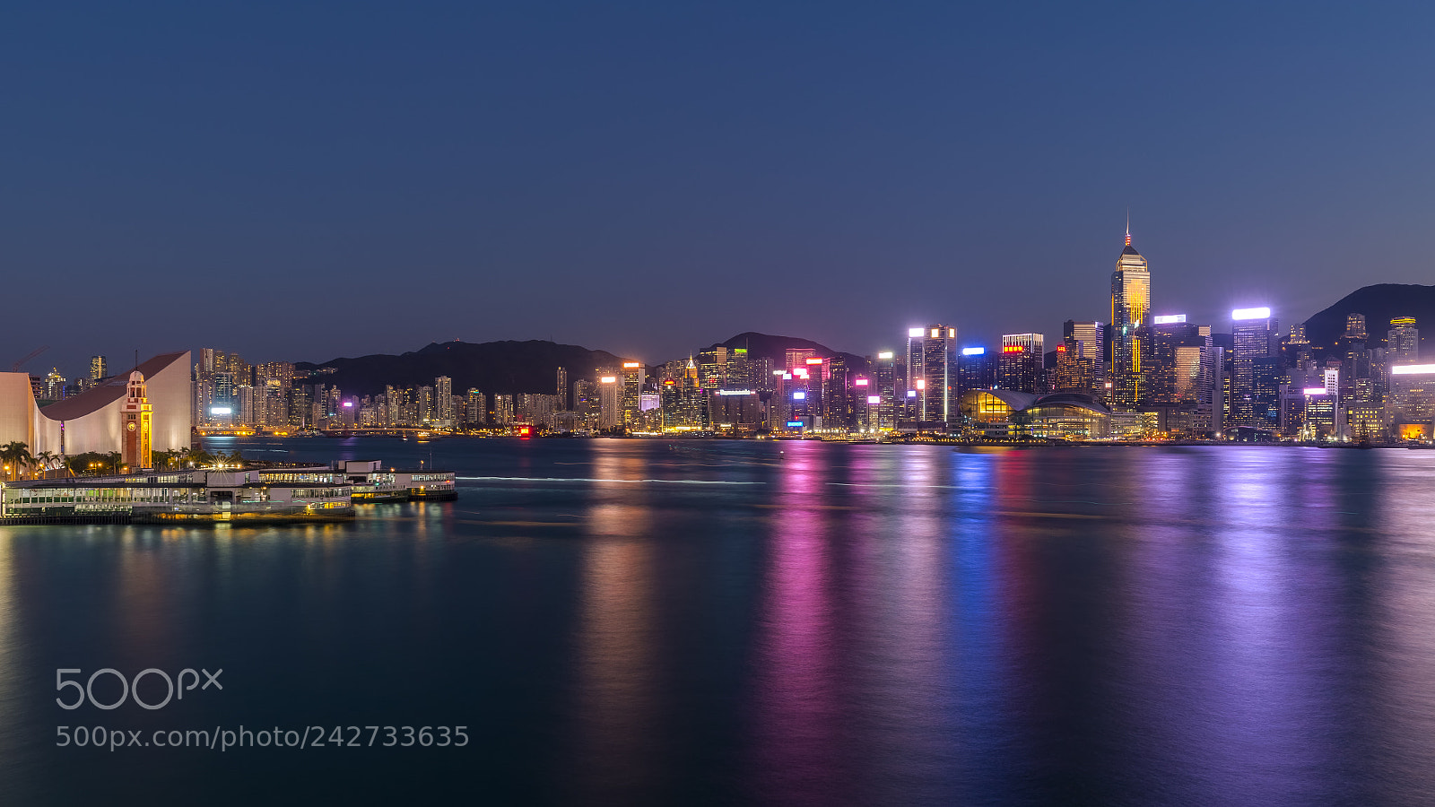 Canon EOS-1D X Mark II sample photo. Victoria harbor of hong photography