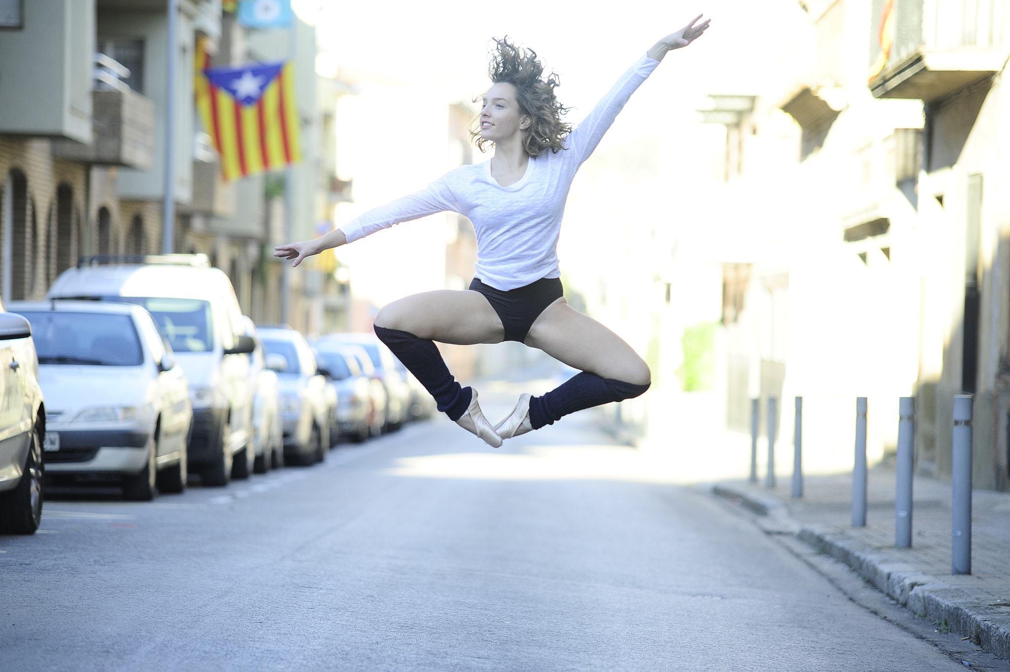 Nikon D3 sample photo. Street ballet photography