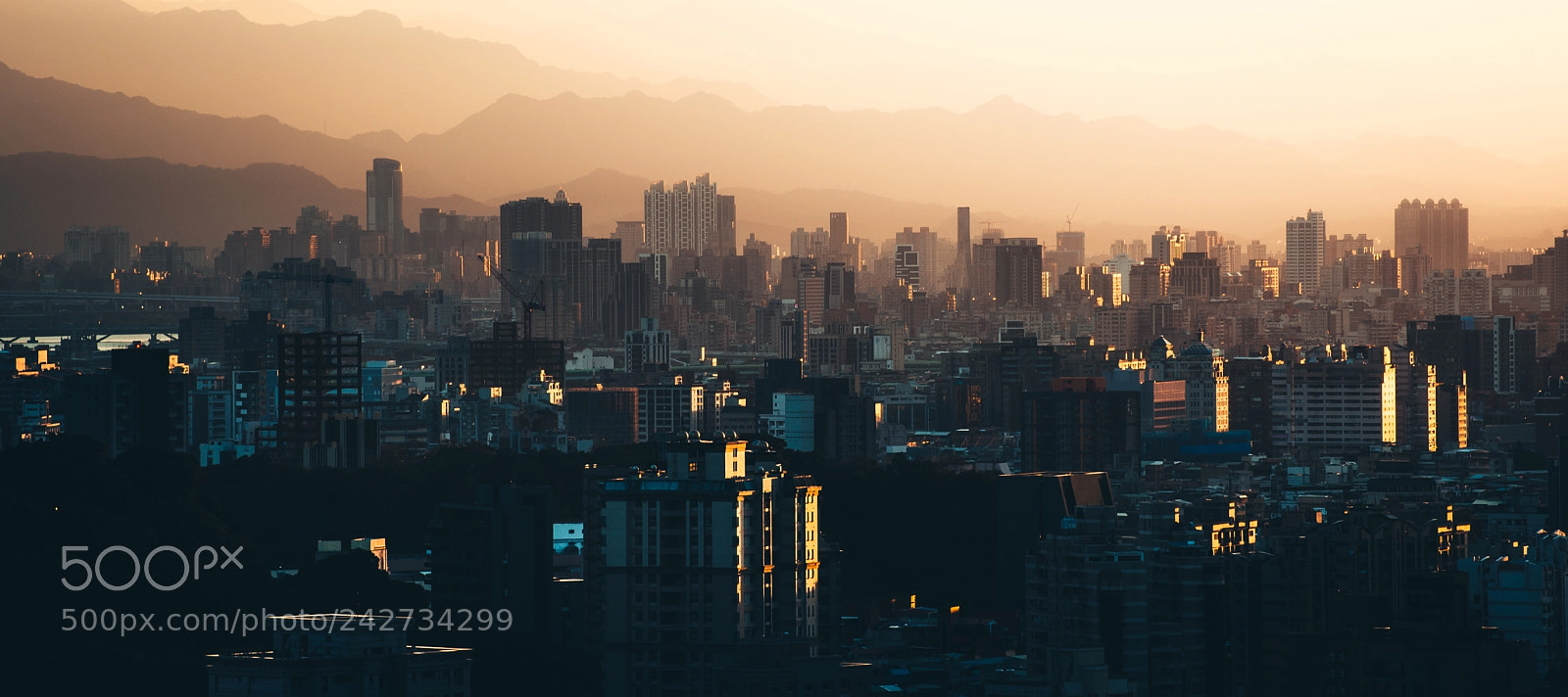 Nikon D600 sample photo. Taipei sunset photography
