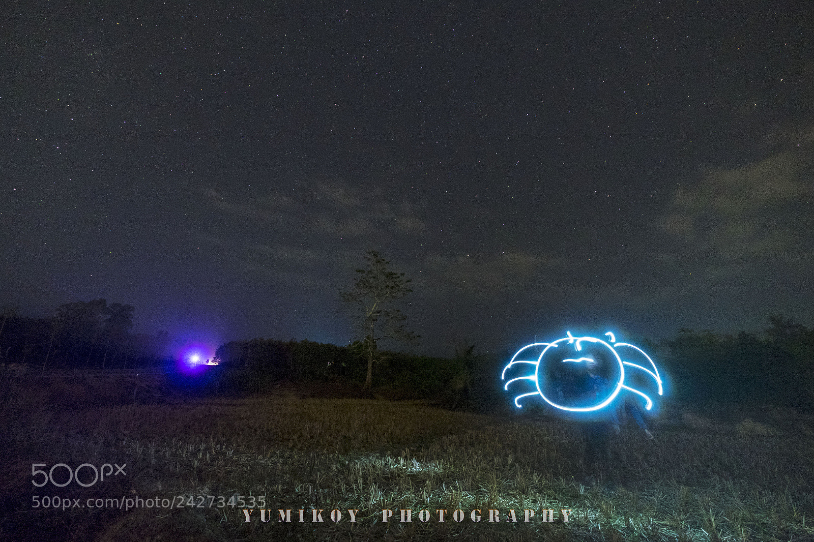 Fujifilm X-T1 sample photo. 星空下的小螃蟹 photography