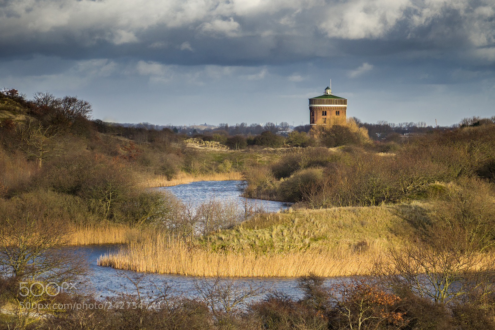 Sony Cyber-shot DSC-RX10 sample photo. Water tower in the photography