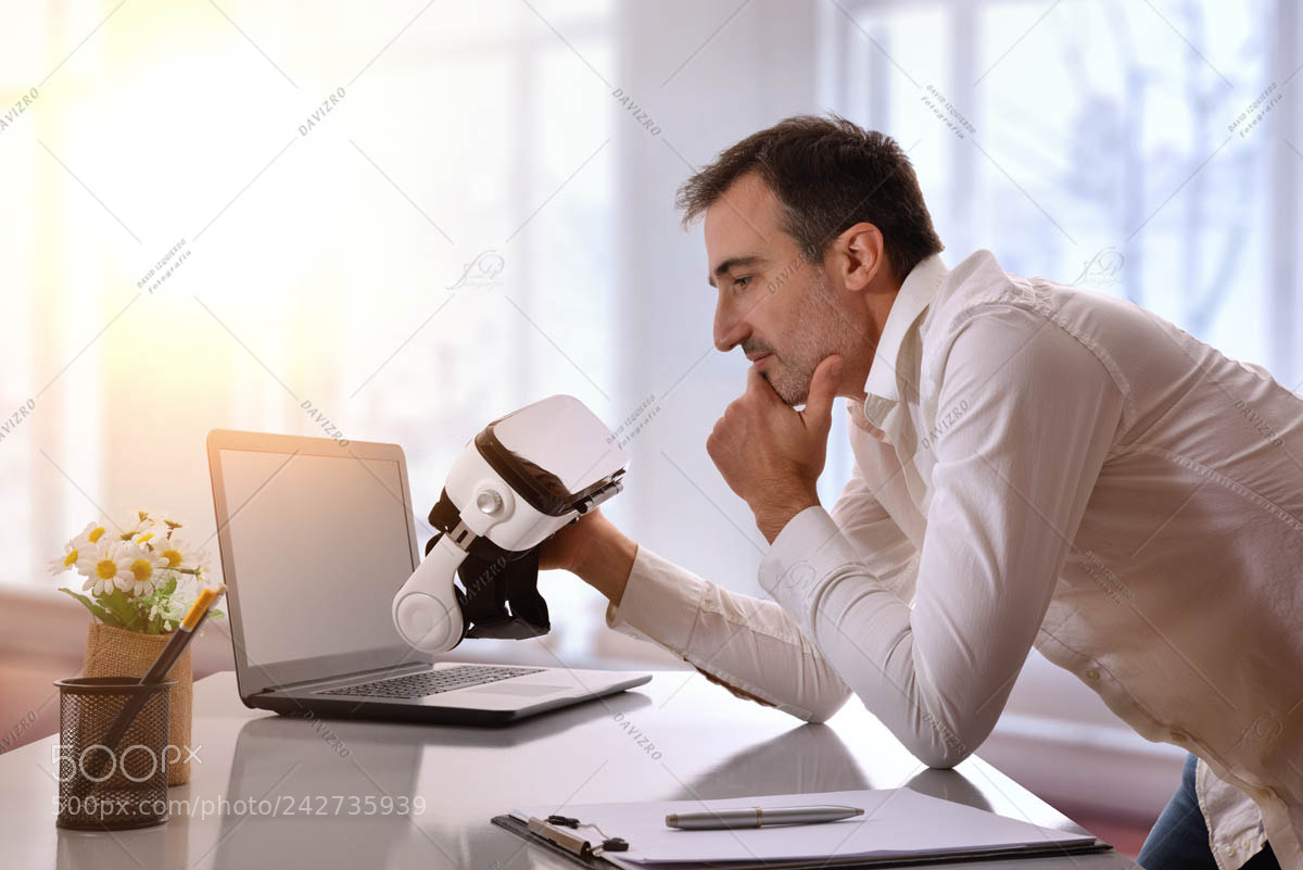 Nikon D810 sample photo. Office worker working looking photography