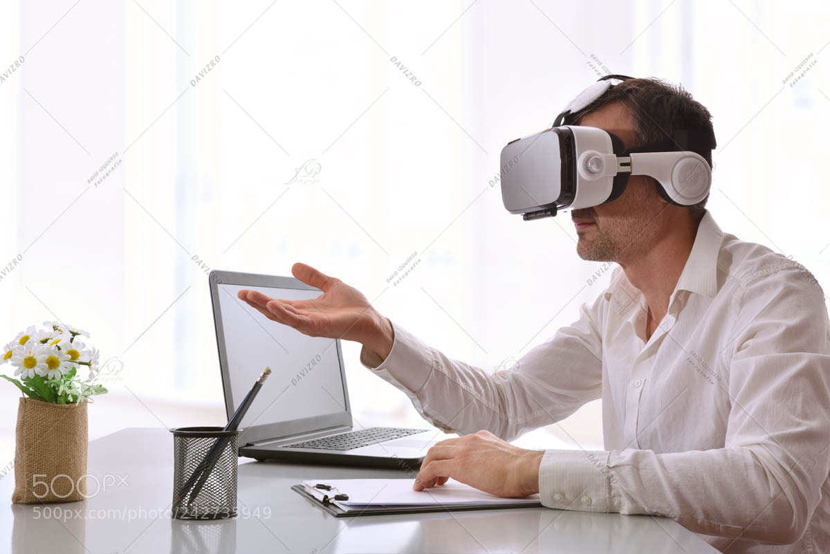 Nikon D810 sample photo. Worker interacting with with photography