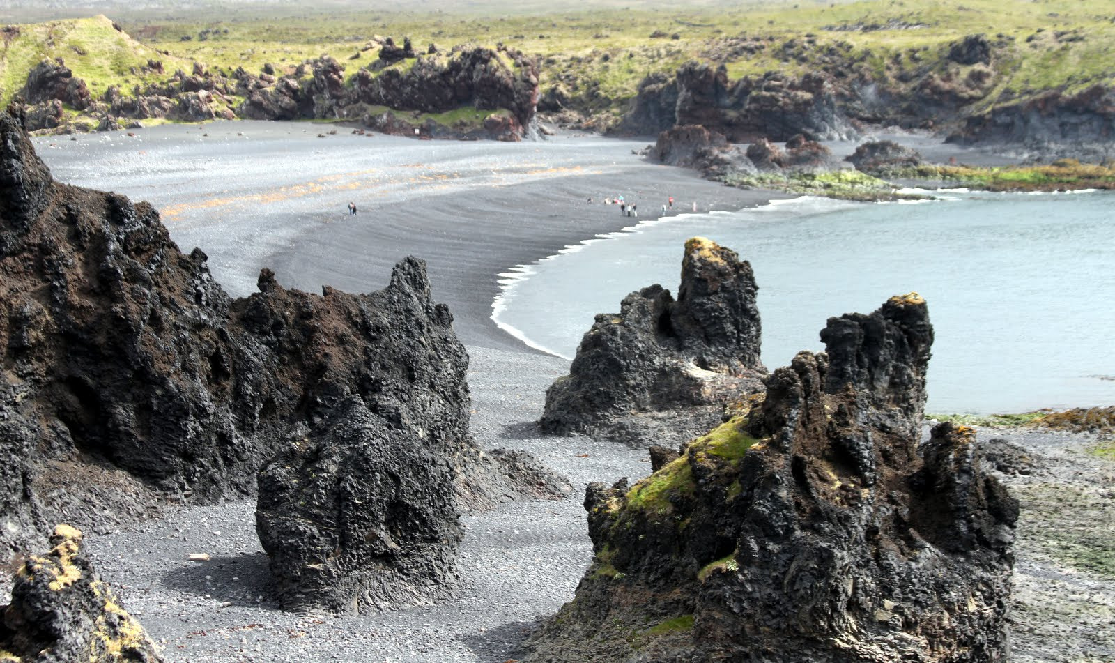 Canon EF 70-300mm F4-5.6 IS USM sample photo. Black beach island photography