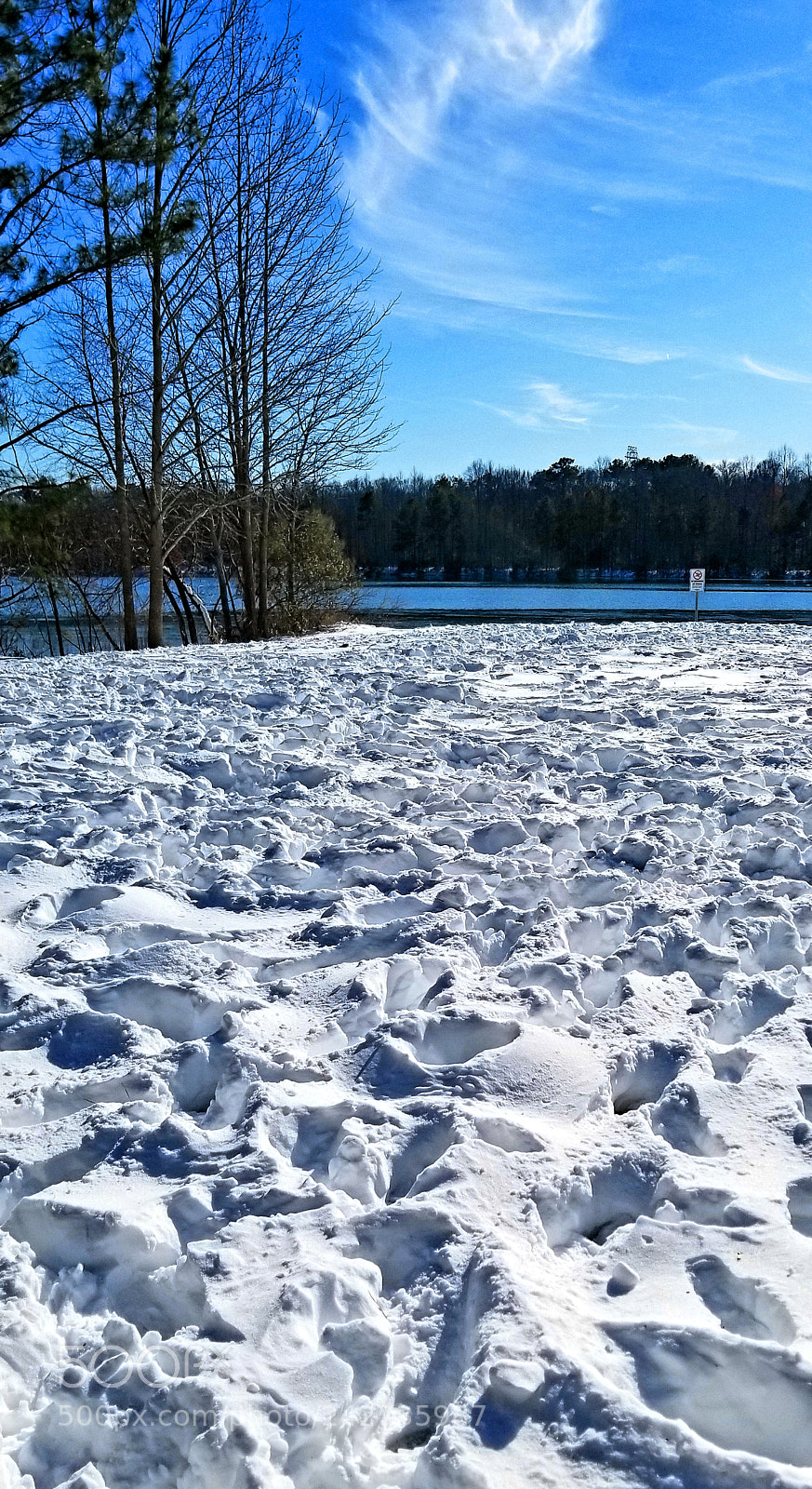 Samsung Galaxy S8 sample photo. Frozen beach photography