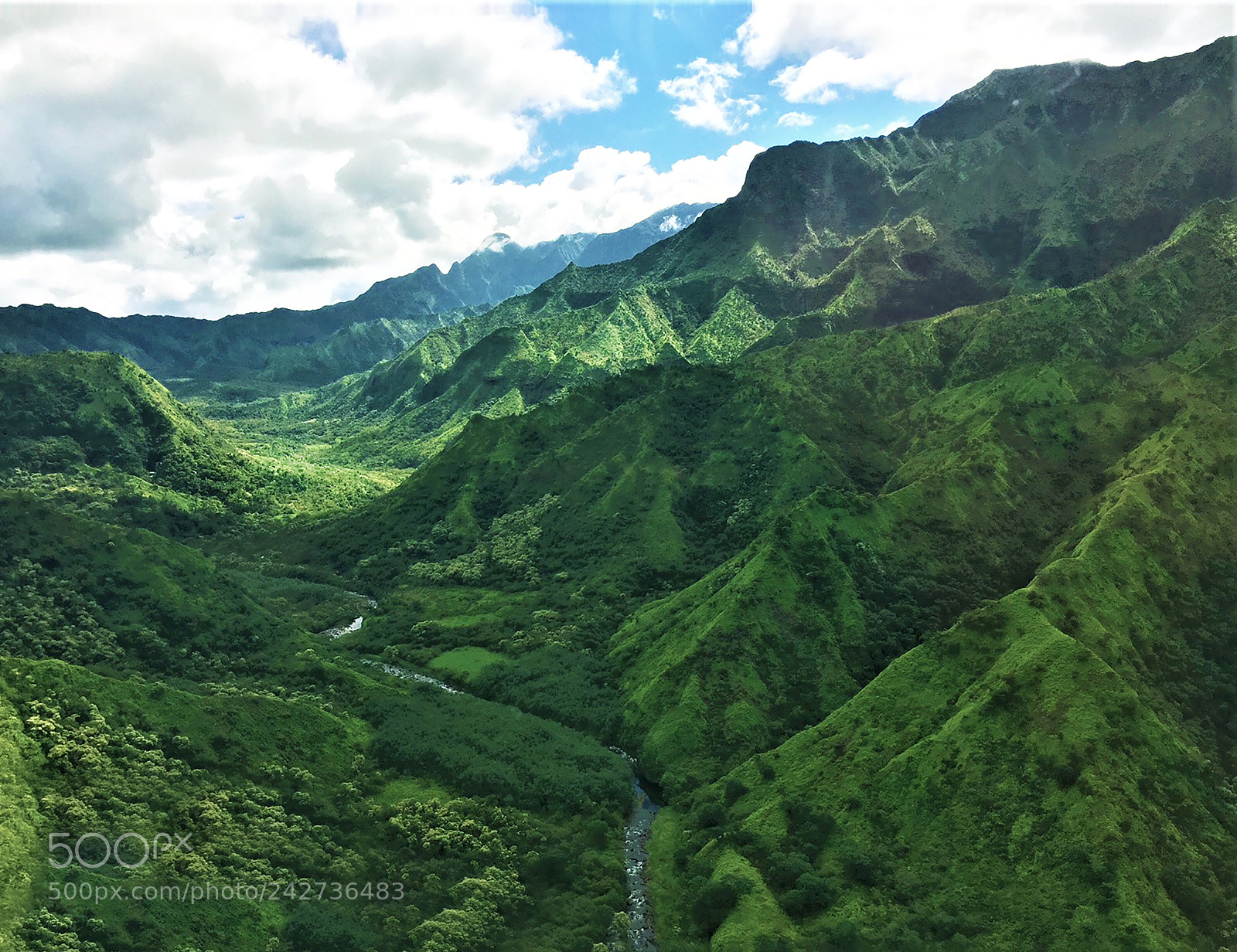 Apple iPhone 6 sample photo. Hanalei mountains photography