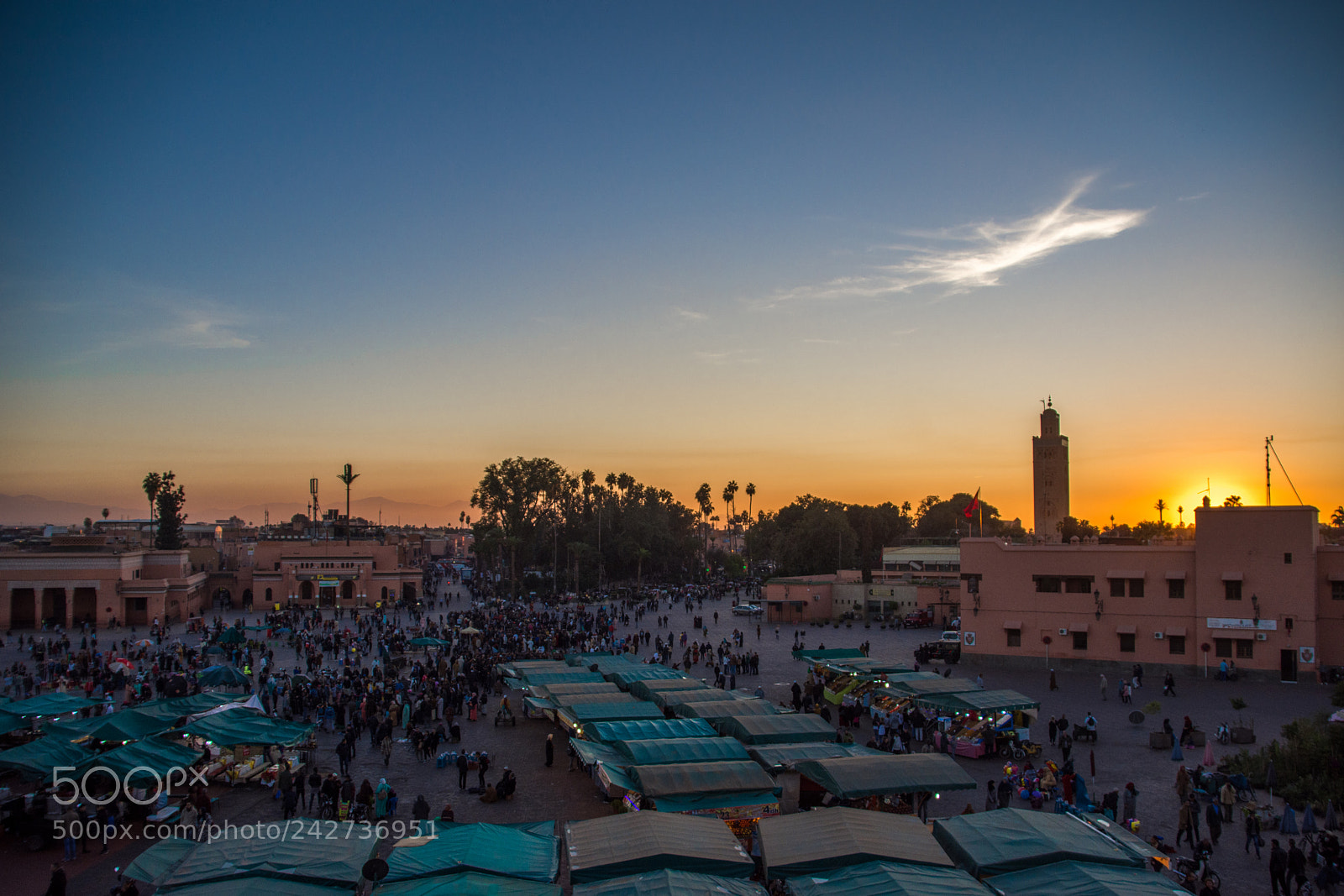 Nikon D7200 sample photo. Sunset marrakech photography