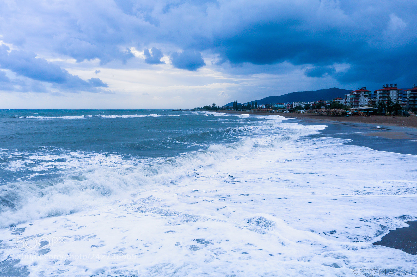 Canon EOS 760D (EOS Rebel T6s / EOS 8000D) sample photo. Anamur sahili photography