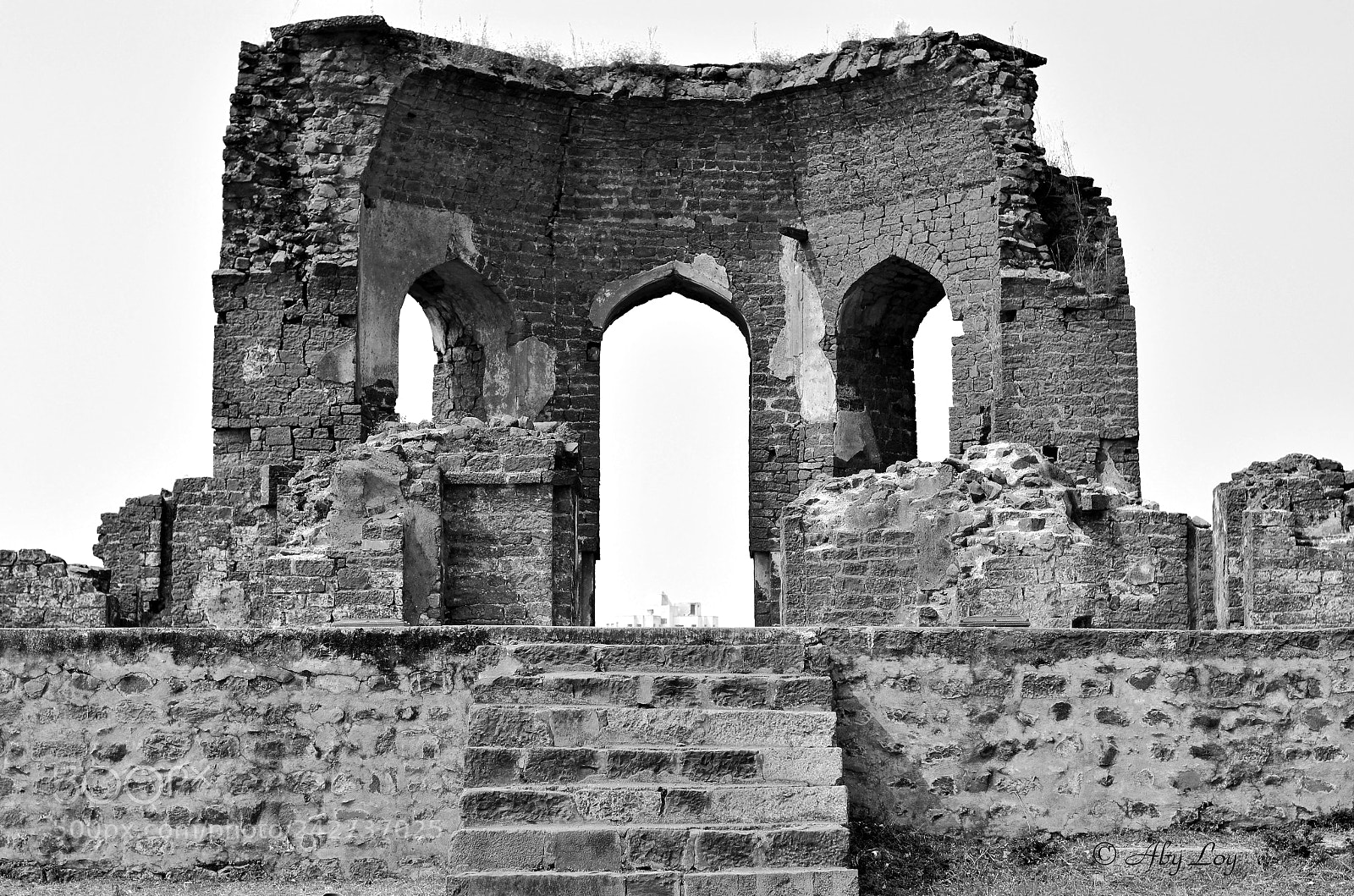 Nikon D5100 sample photo. Ruins @ bidar fort photography