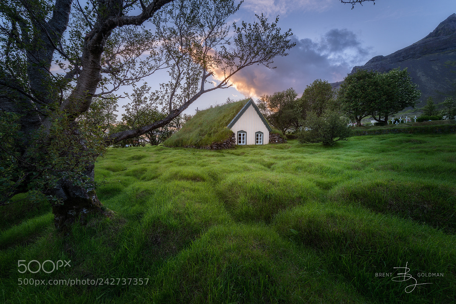 Nikon D800 sample photo. Hofskirkja church iceland photography