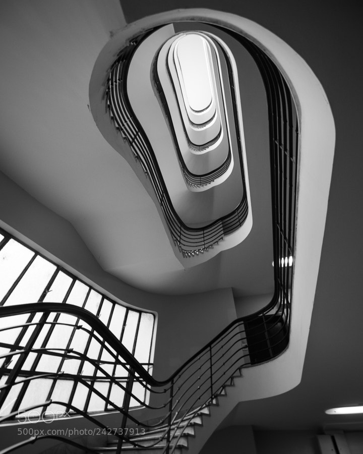 Nikon D3200 sample photo. Budapest staircase v photography