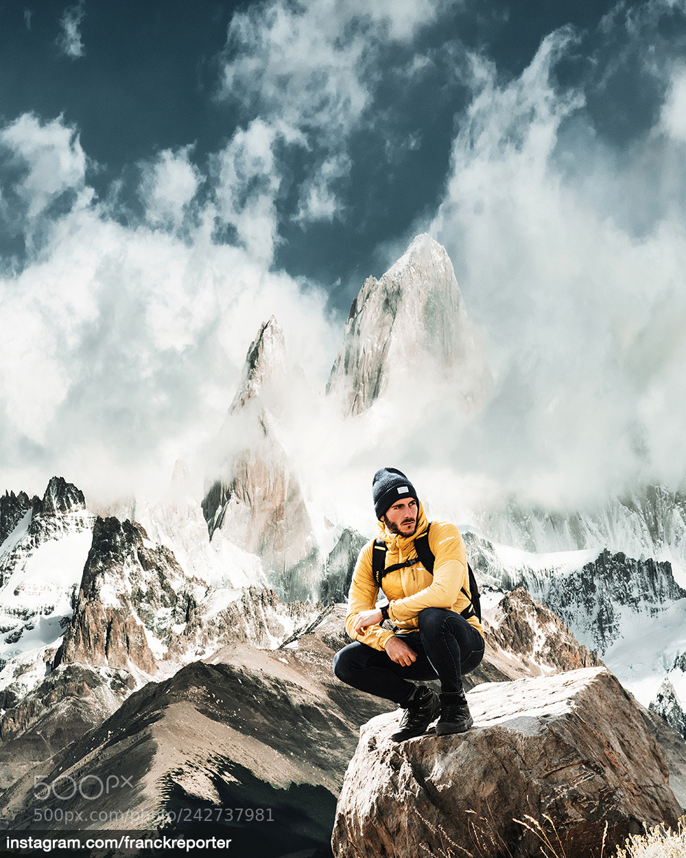 Nikon D810 sample photo. Man hiking the fitz photography