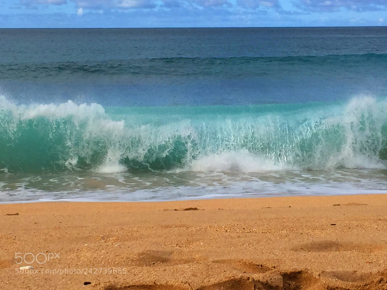 Apple iPhone 6 sample photo. Kauai waves photography