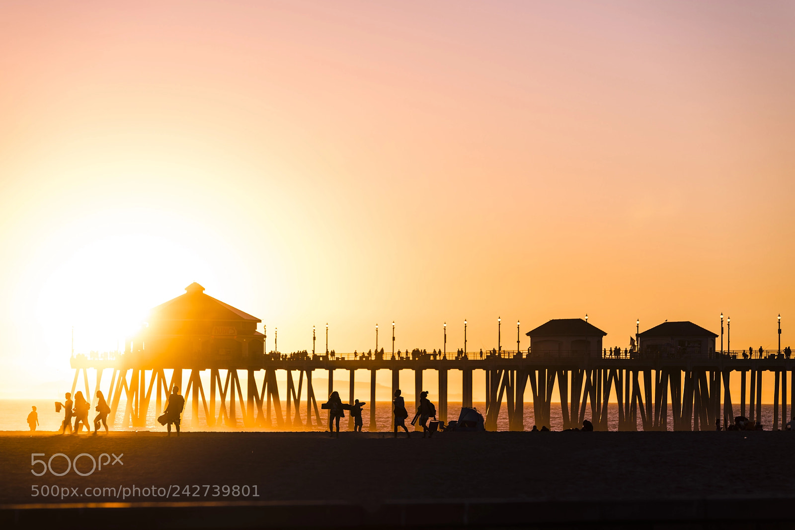 Nikon D850 sample photo. Oc sunset photography