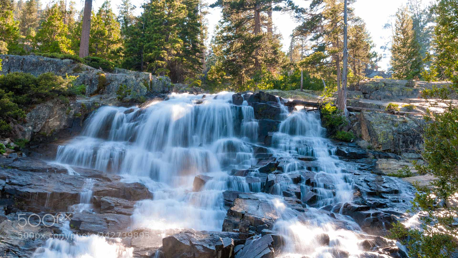 Nikon D300 sample photo. The falls at lake photography
