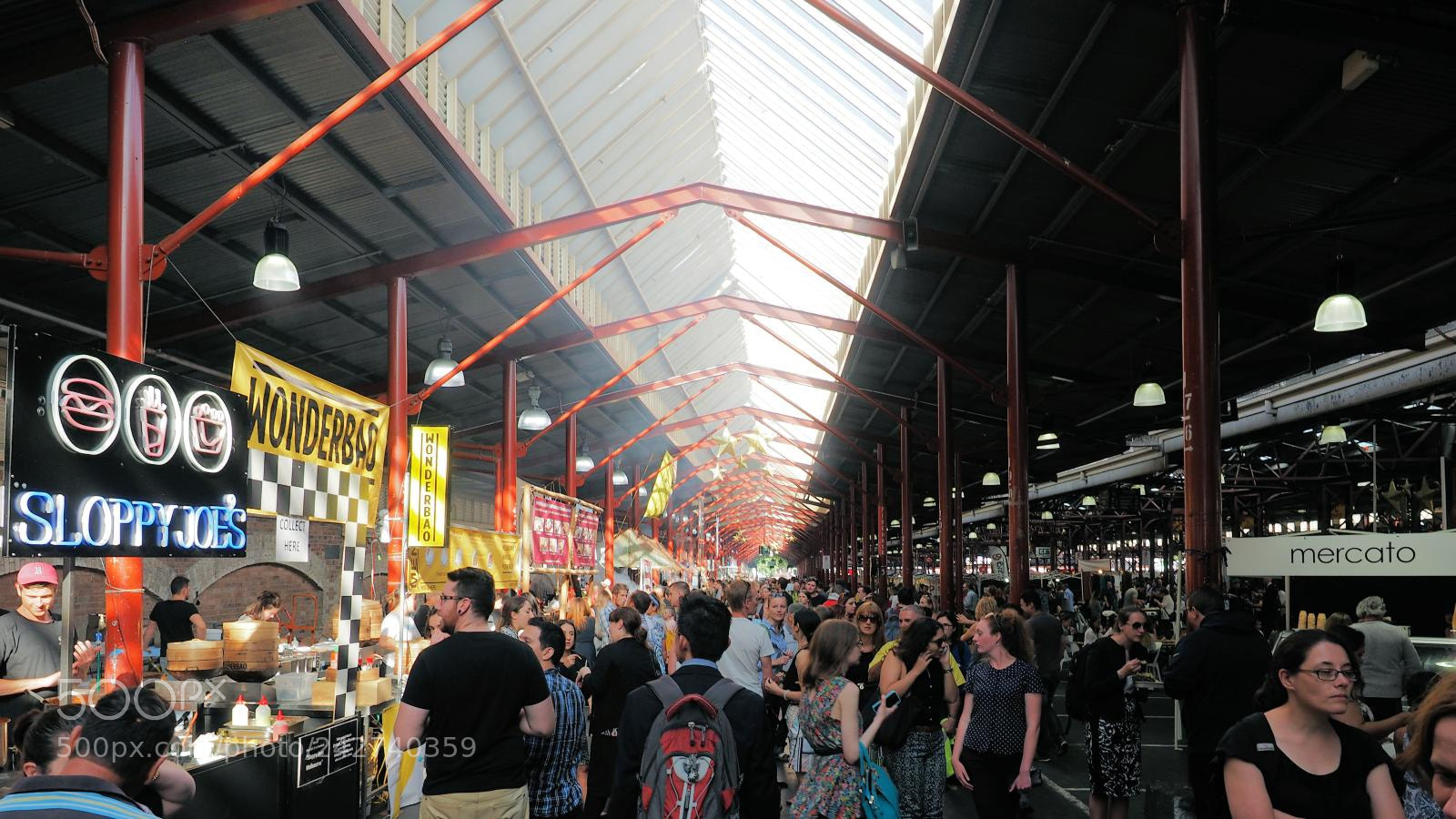 Olympus OM-D E-M1 sample photo. Queen victoria market, melbourne photography