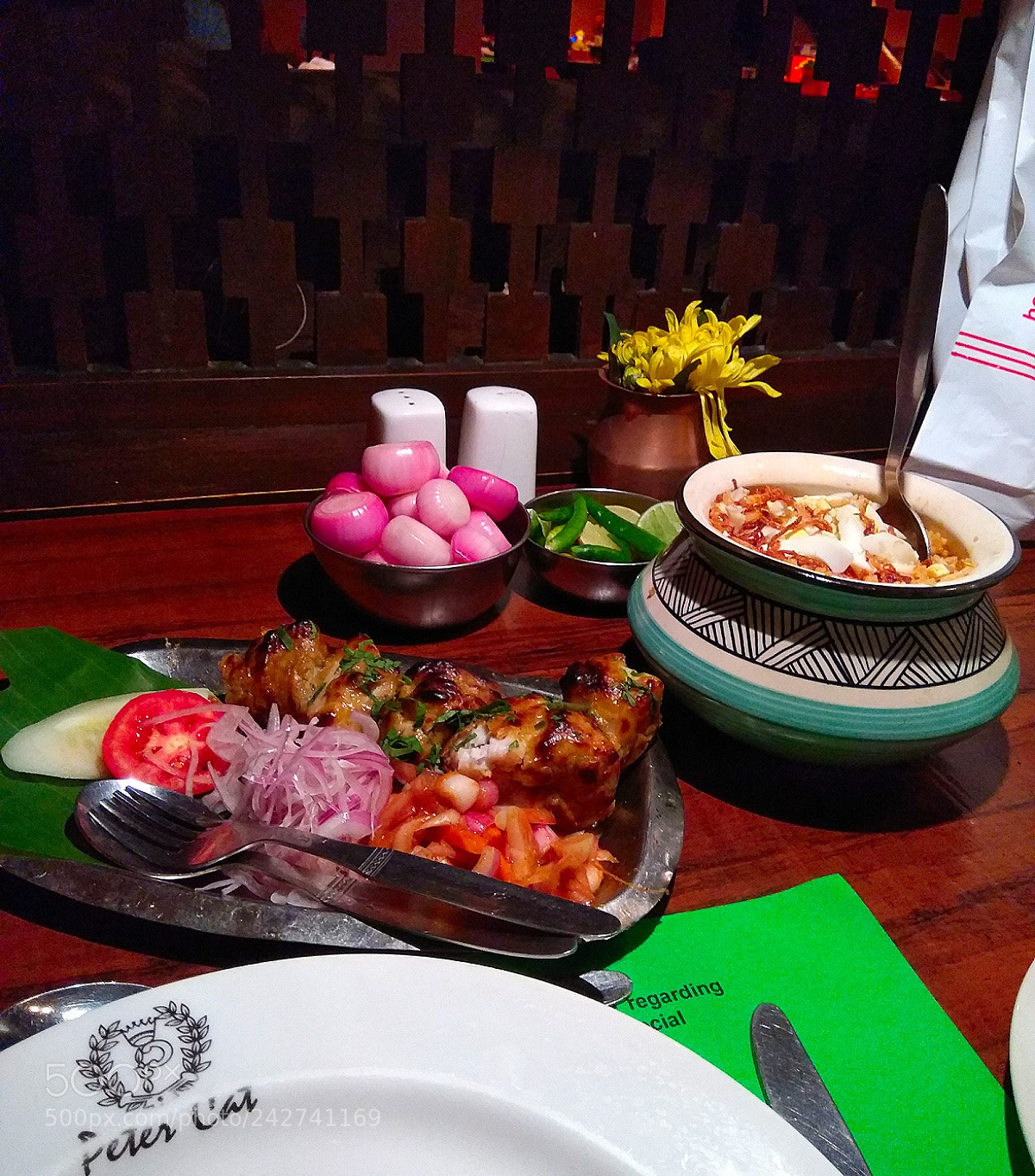 Xiaomi Redmi Note 4 sample photo. Mutton biriyani and fish photography