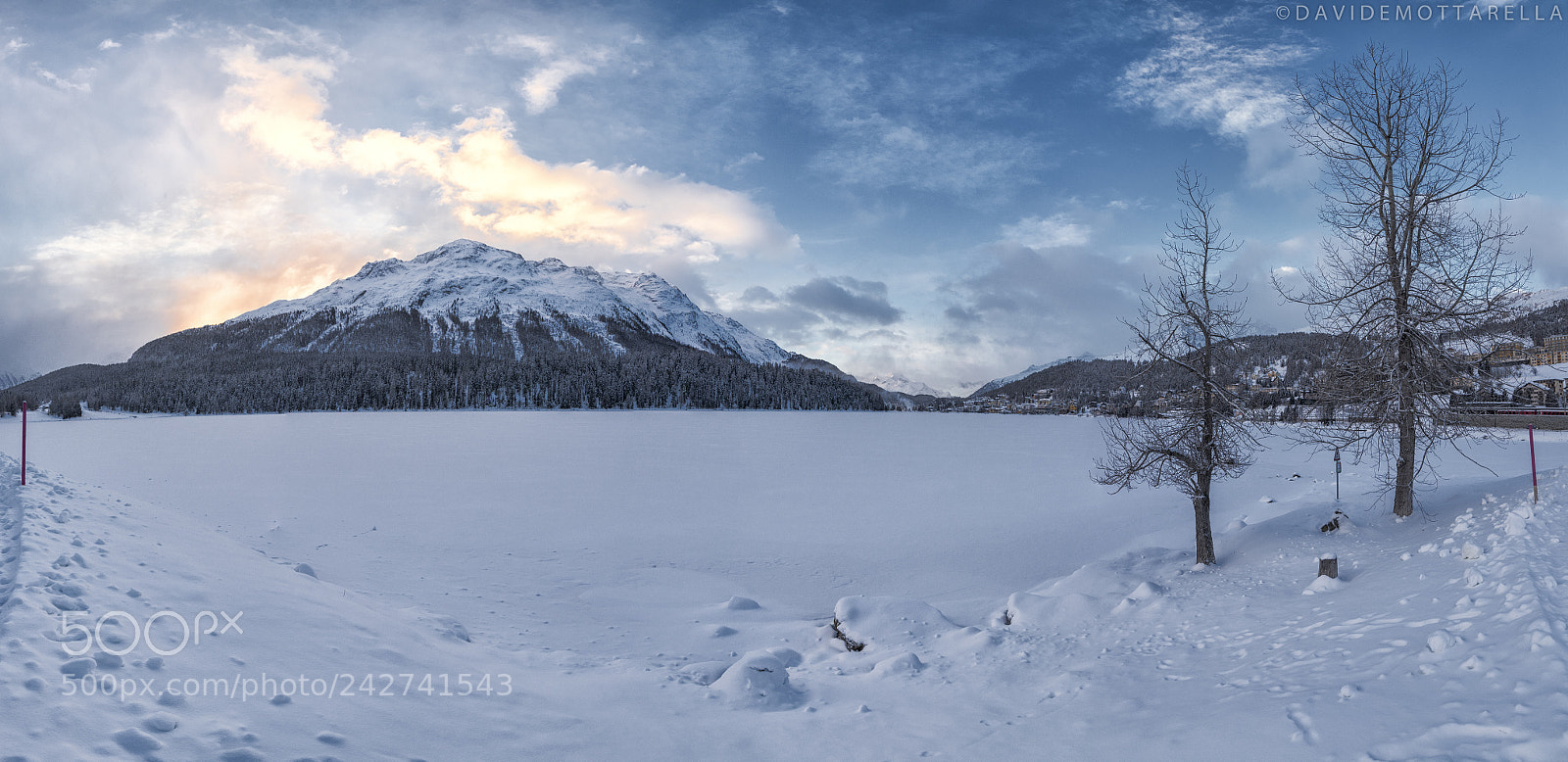Canon EOS 6D Mark II sample photo. Winter in st.moritz photography