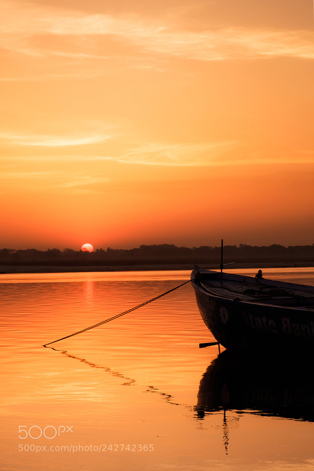 Fujifilm X-T1 sample photo. Sunrise on river ganges photography
