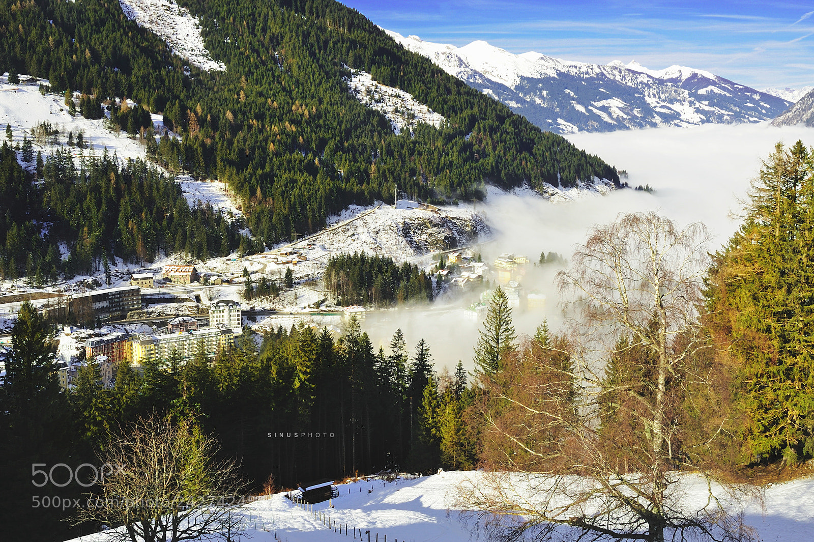 Nikon D700 sample photo. Bad gastein, austria photography