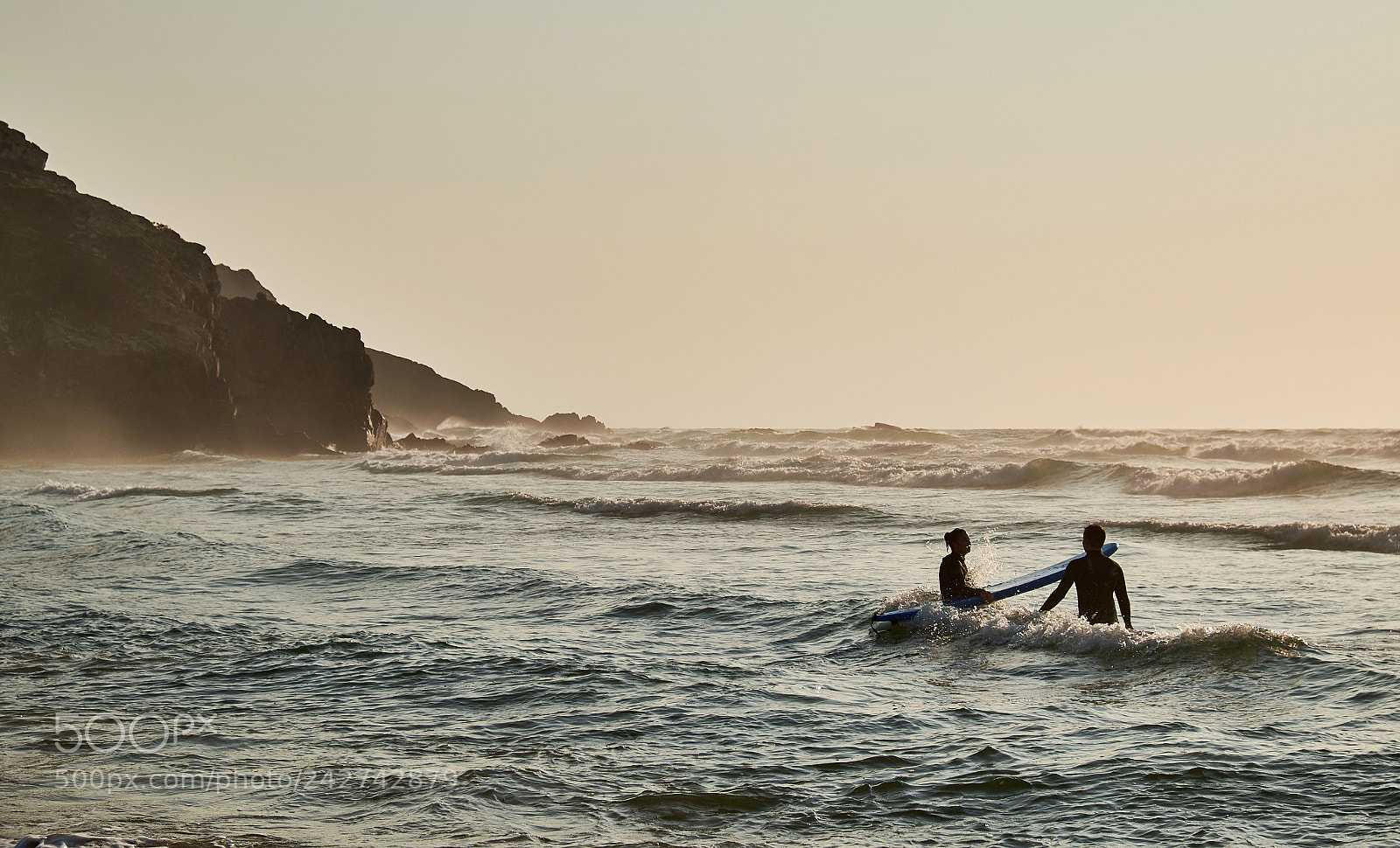 Fujifilm X-T10 sample photo. Surfers in portugal photography