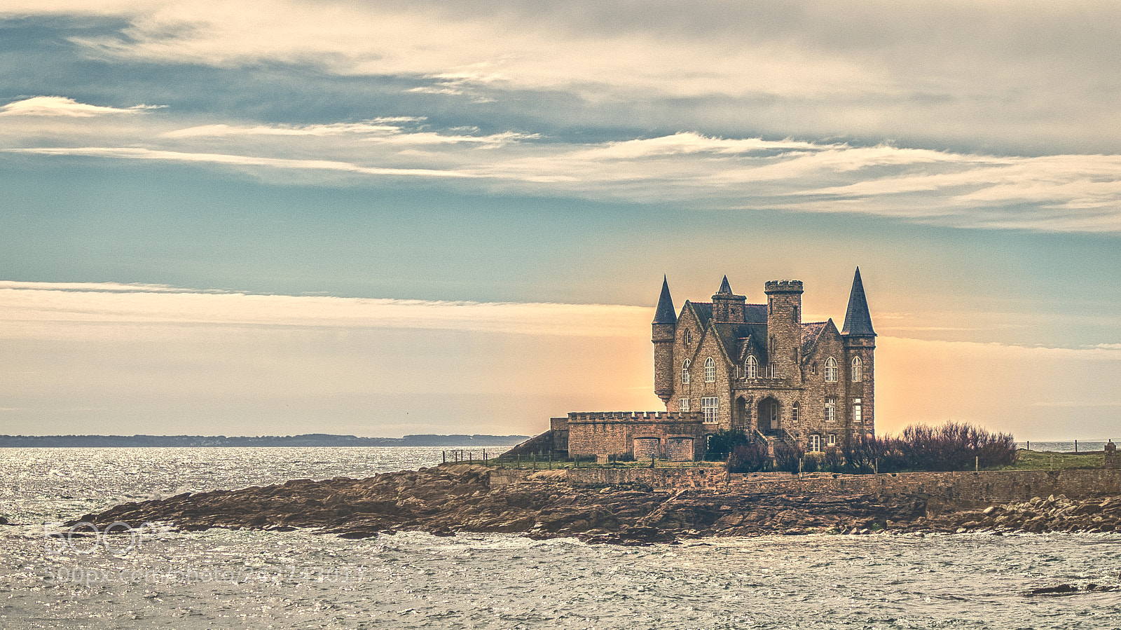 Fujifilm X-T1 sample photo. Castle by the sea photography