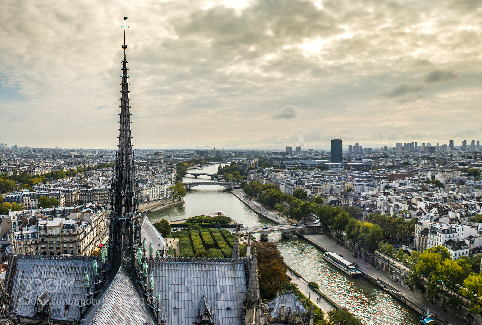 Nikon D800 sample photo. View from notre dame photography