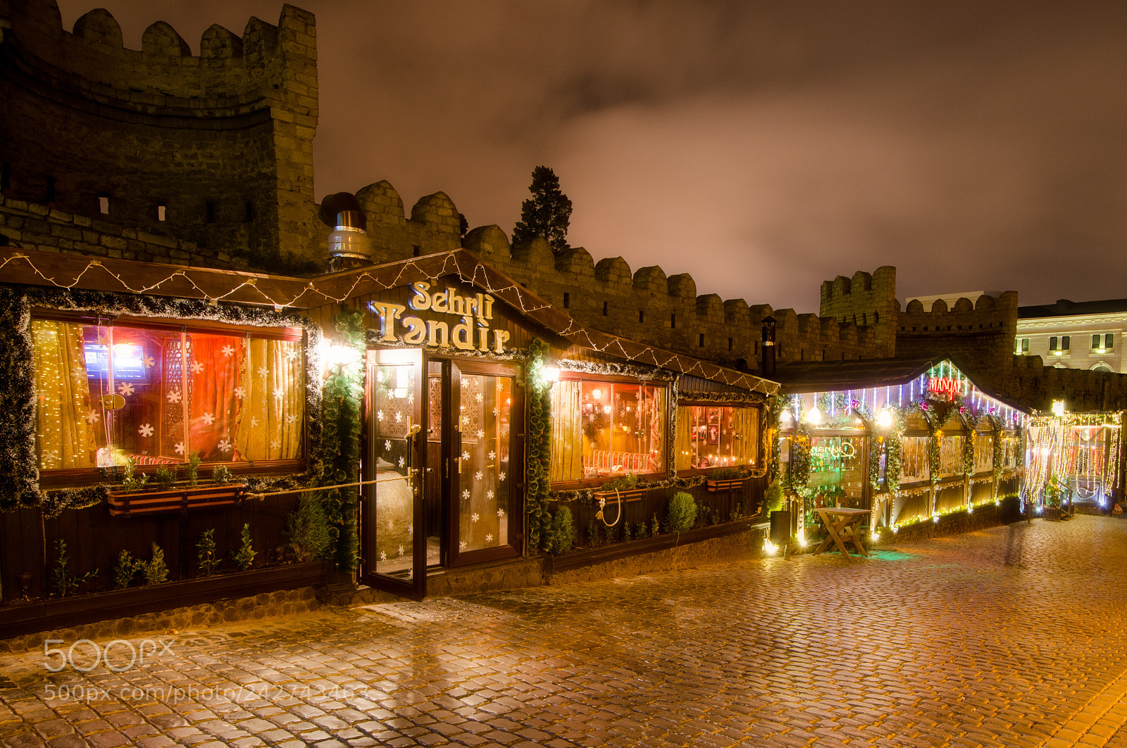 Nikon D5100 sample photo. Baku city walls photography