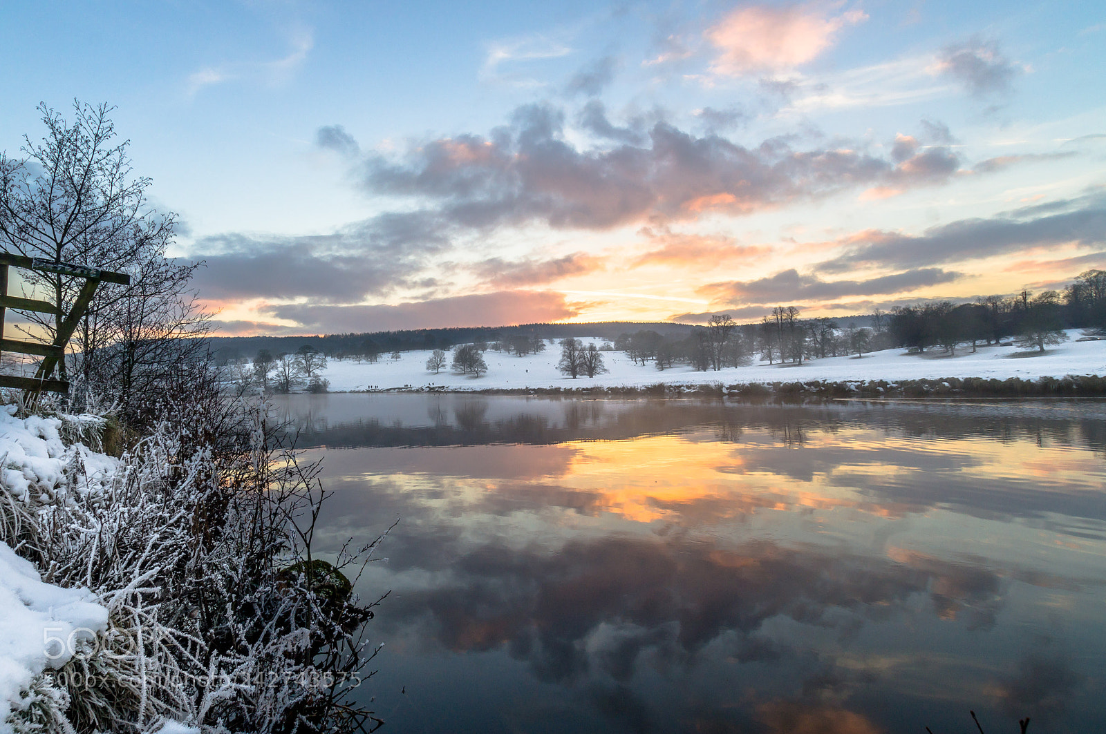 Sony SLT-A37 sample photo. Derwent river reflection photography