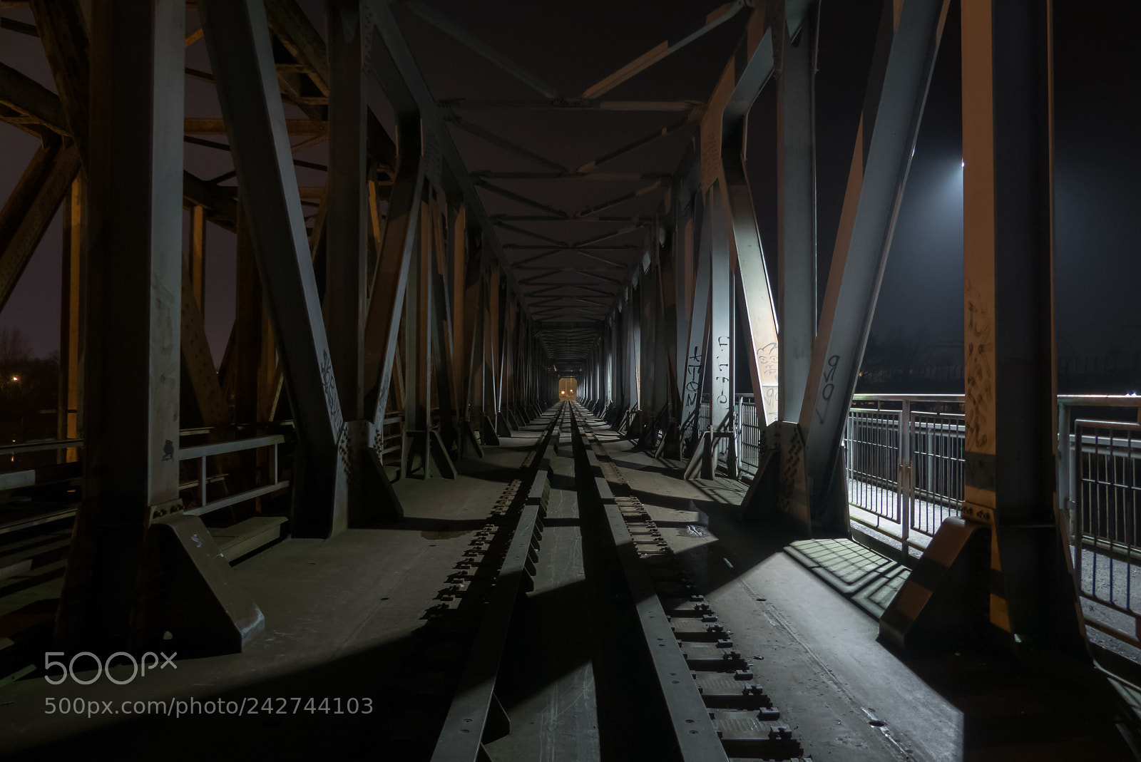 Panasonic Lumix DMC-FZ300 sample photo. The railway bridge photography
