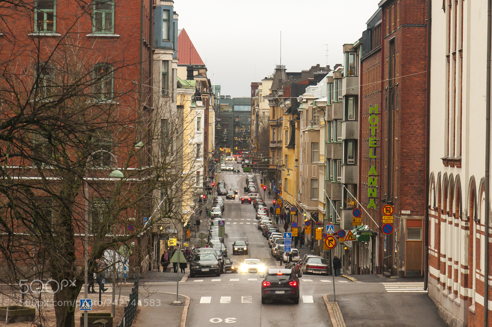 Nikon D90 sample photo. Street in helsinki, finland photography