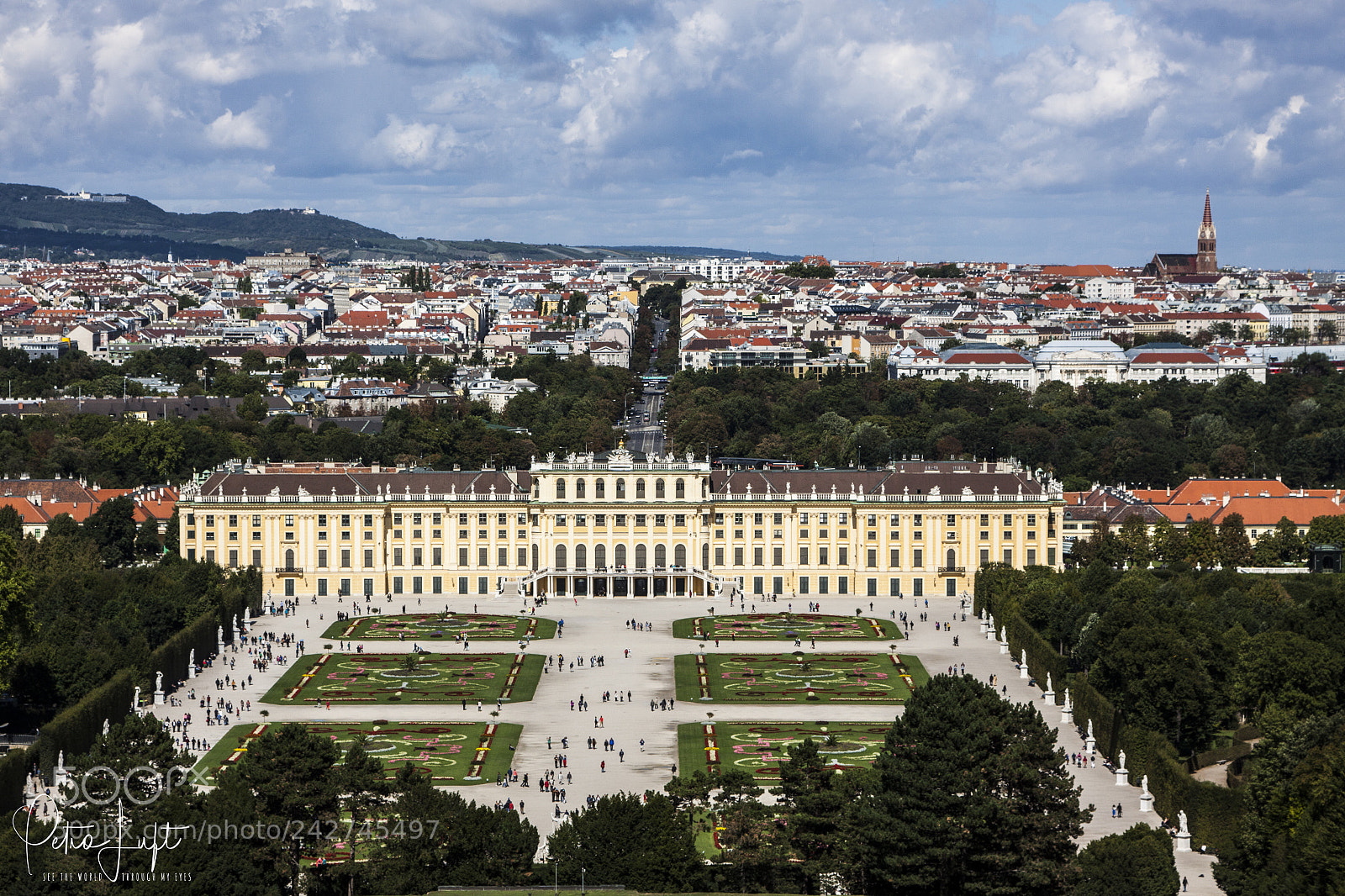 Canon EOS 50D sample photo. Schonbrunn vienna photography