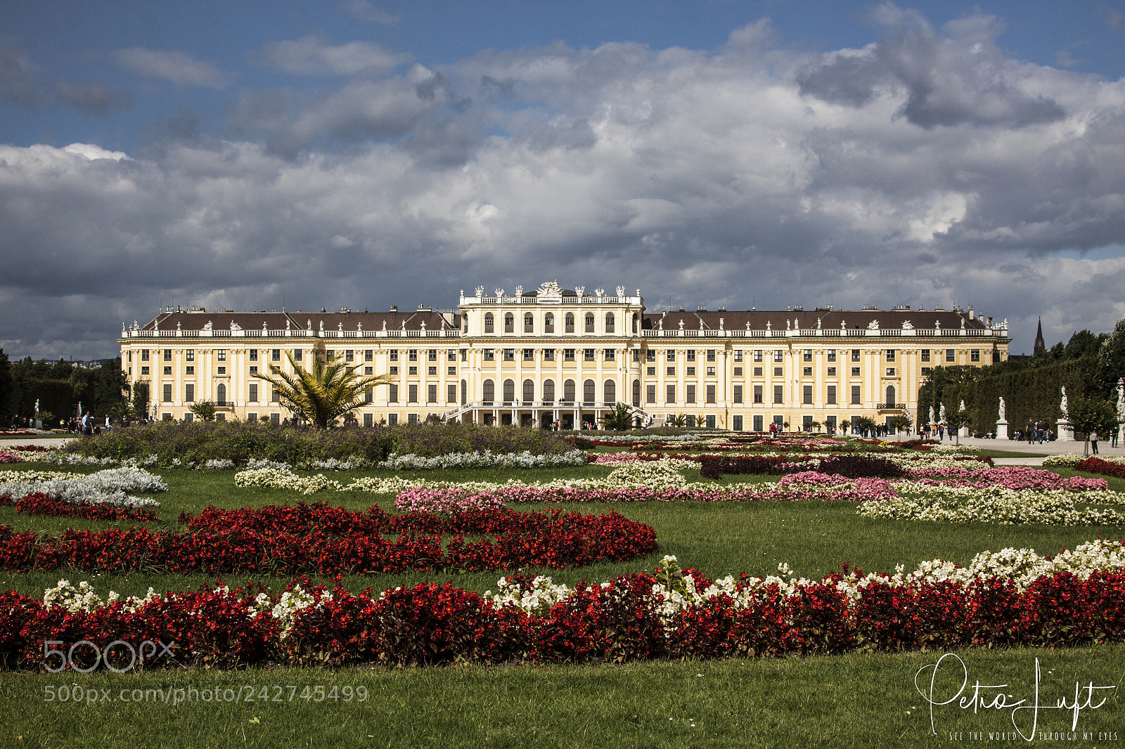 Canon EOS 50D sample photo. Schonbrunn vienna photography