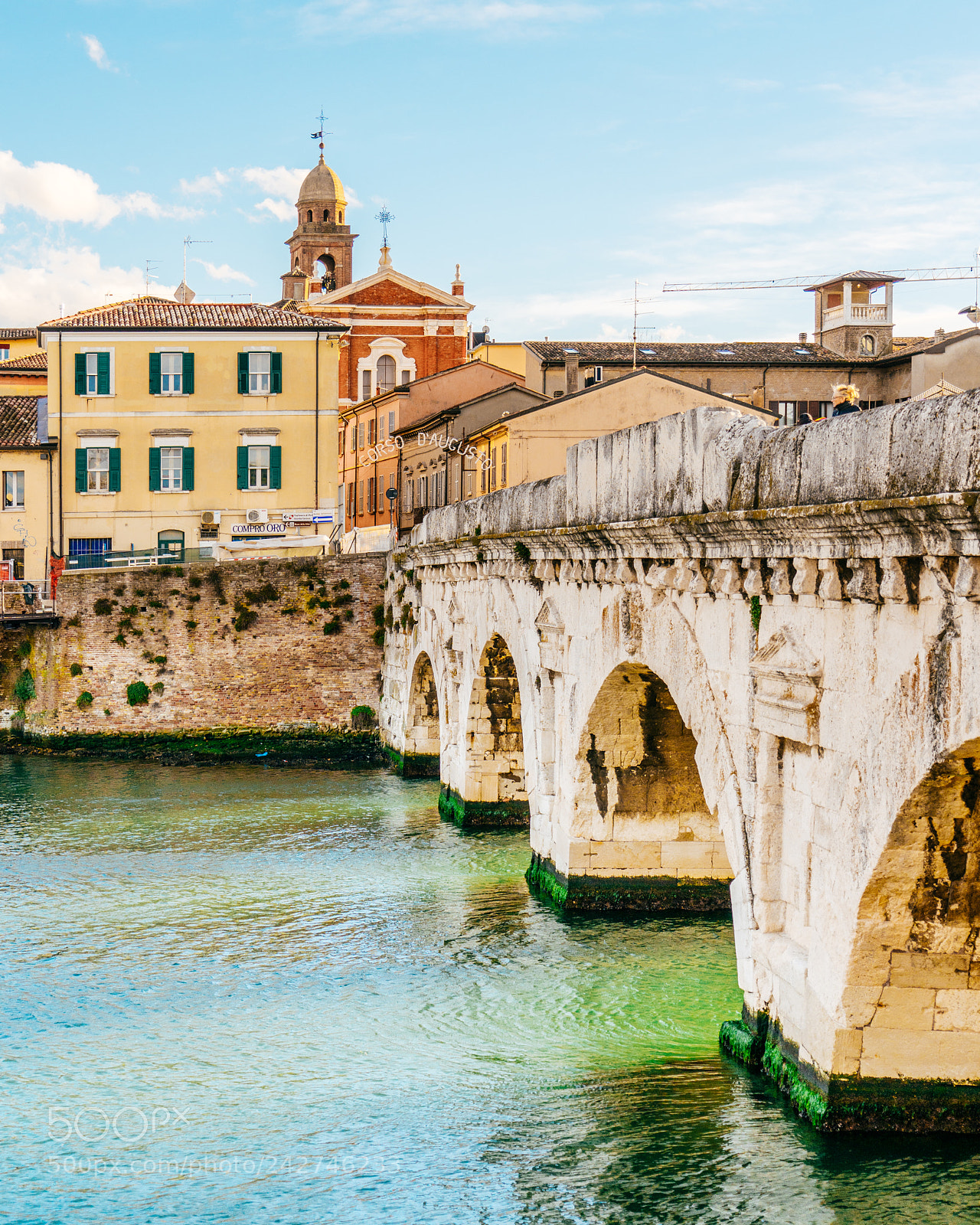 Sony a7R III sample photo. Ponte di tiberio, rimini photography