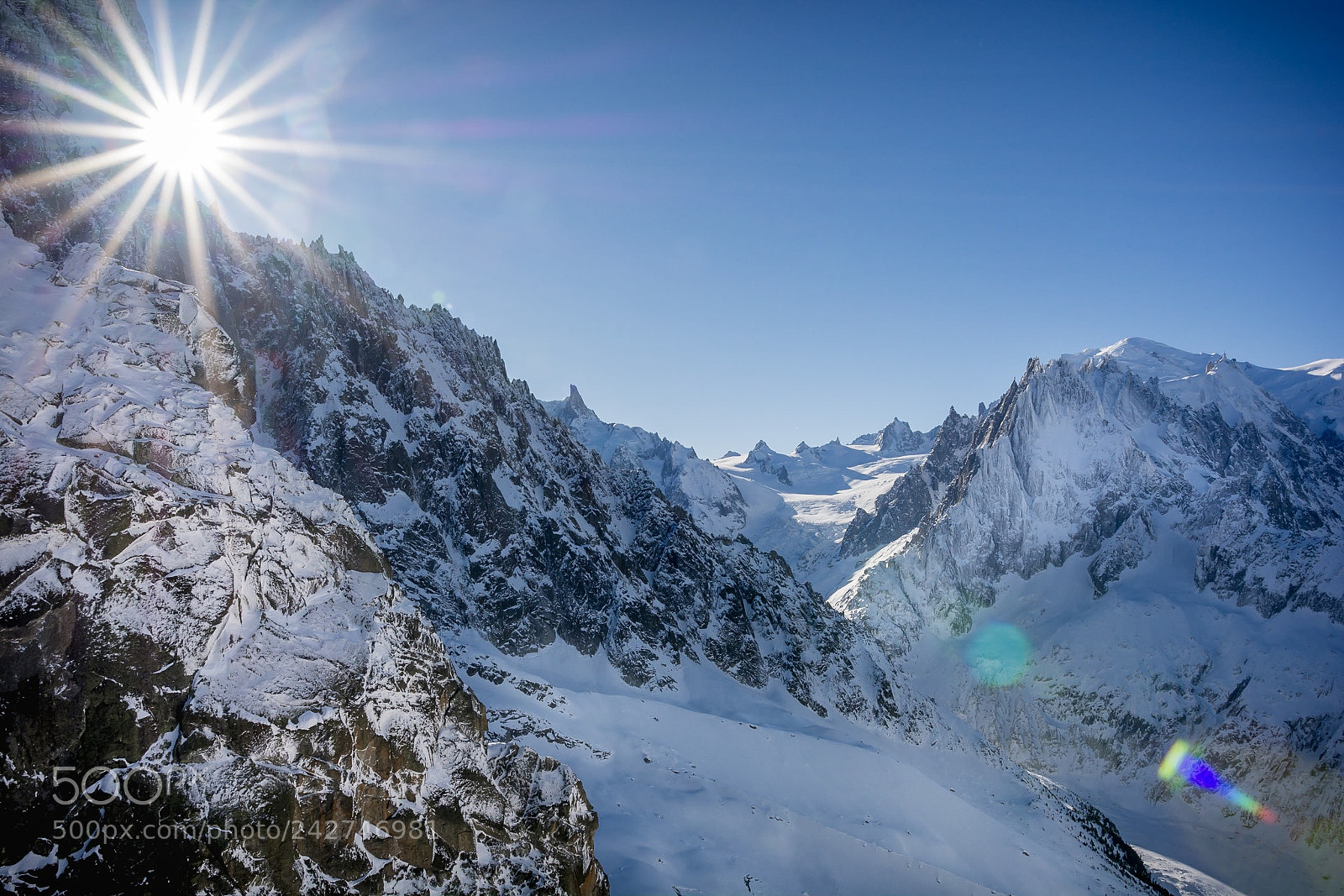 Nikon D7100 sample photo. Glacier argentière photography