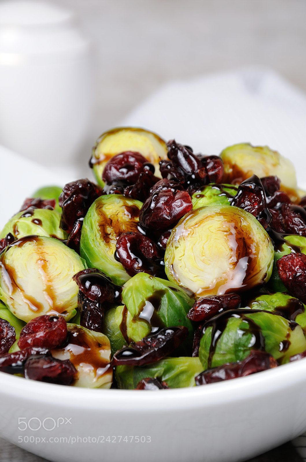 Nikon D90 sample photo. Salad from brussels sprouts photography