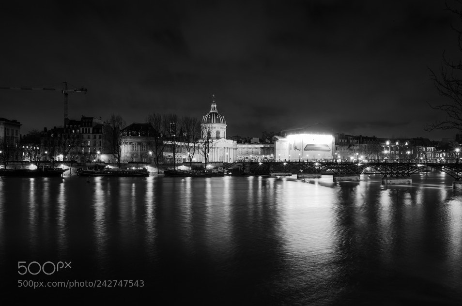 Fujifilm X-Pro1 sample photo. L'institut de france pendant photography