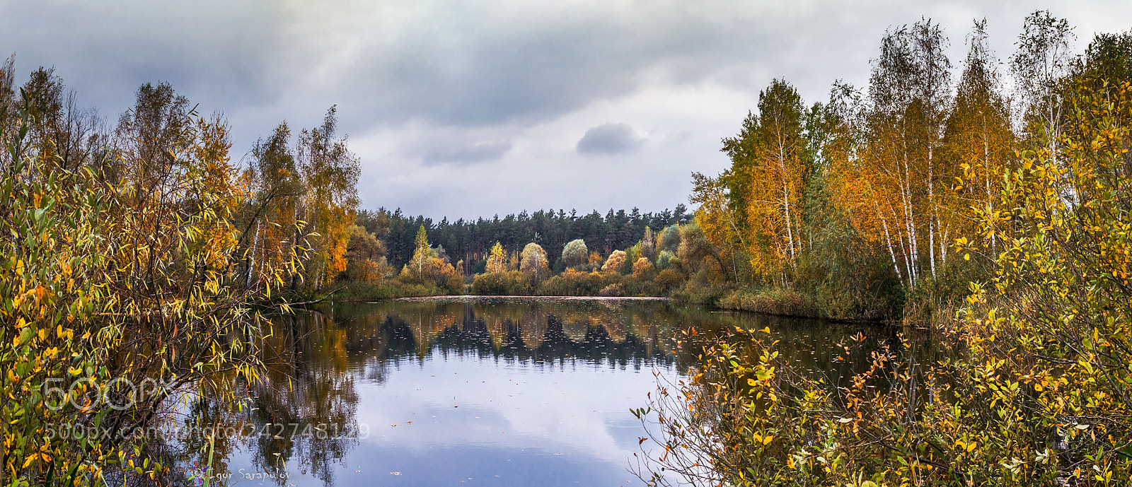 Canon EOS 60D sample photo. Autumn lake photography
