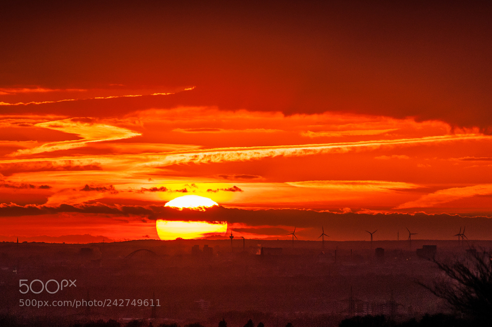 Nikon D300S sample photo. Sun over duesseldorf photography