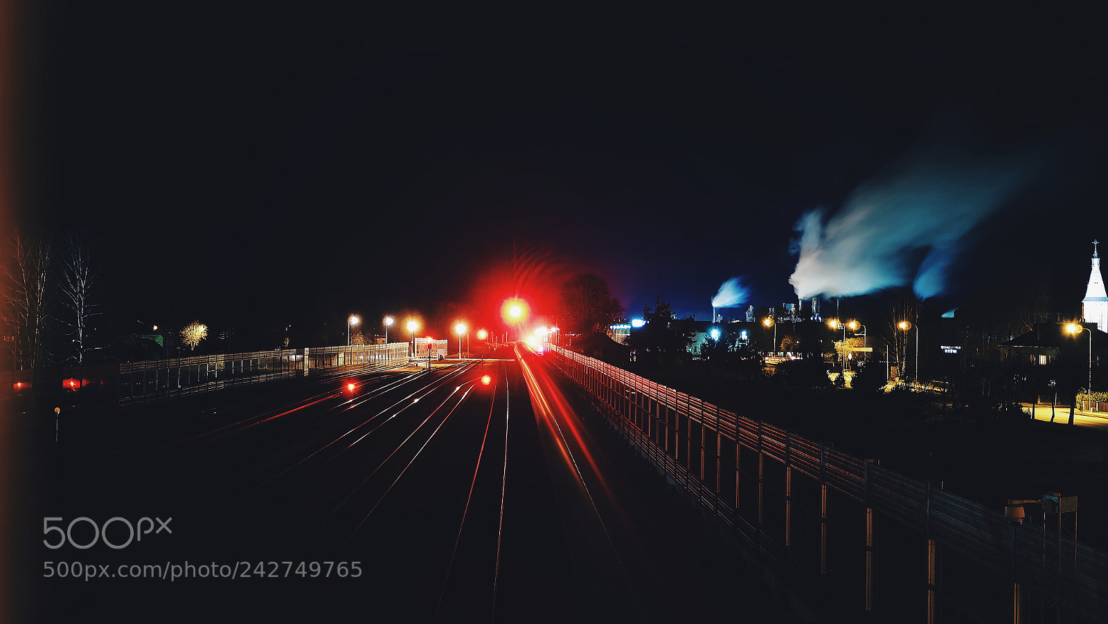 Fujifilm X-A1 sample photo. Railway photography