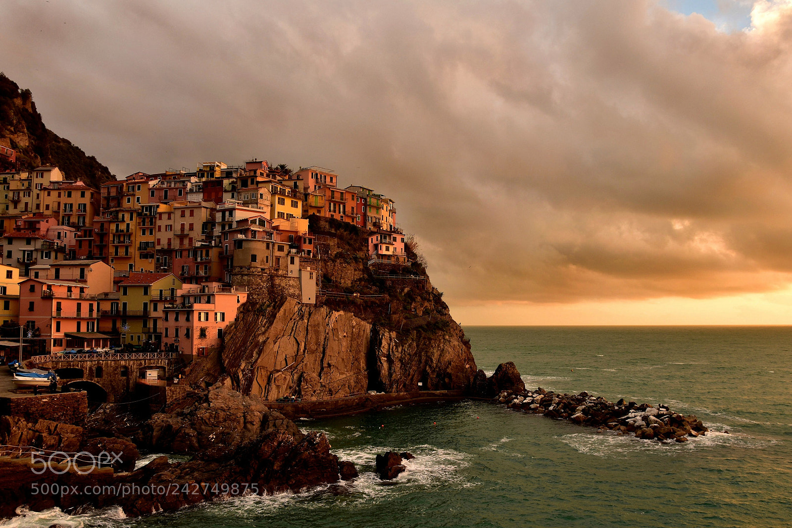 Nikon D5500 sample photo. Manarola photography