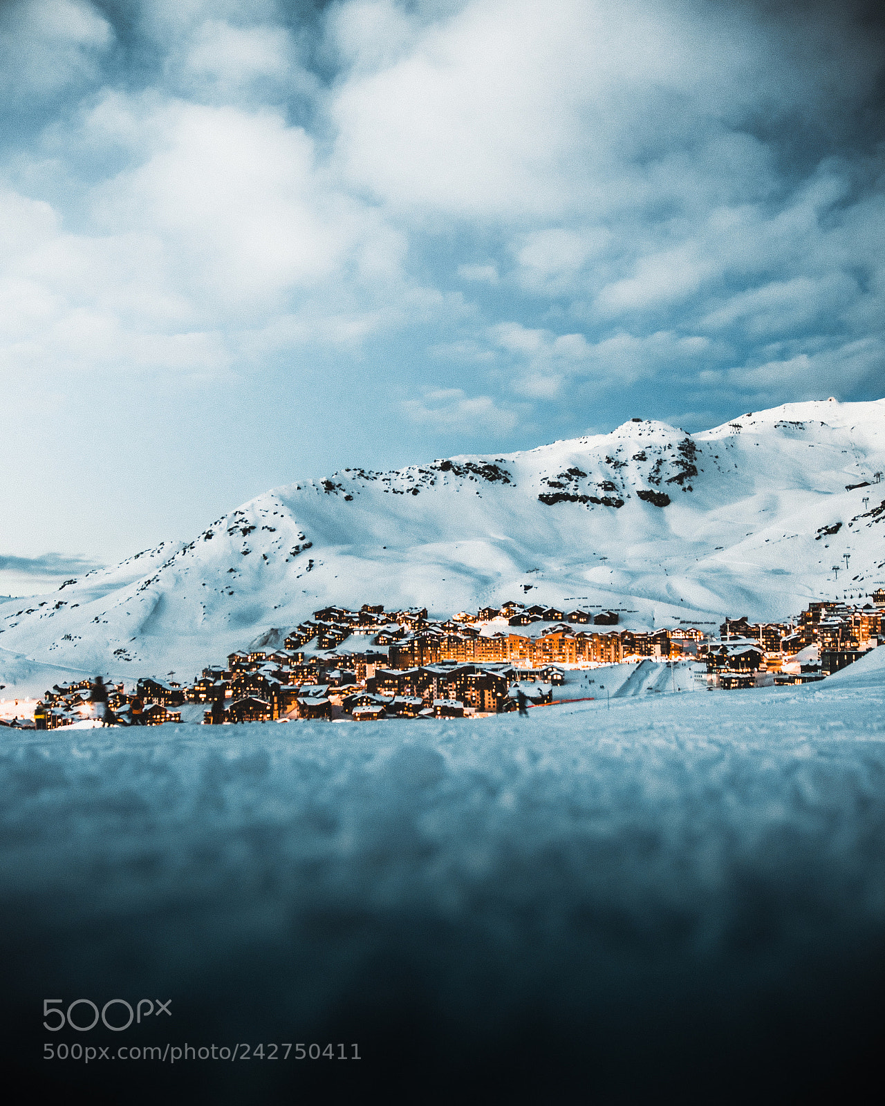 Canon EOS 80D sample photo. Val thorens in french photography