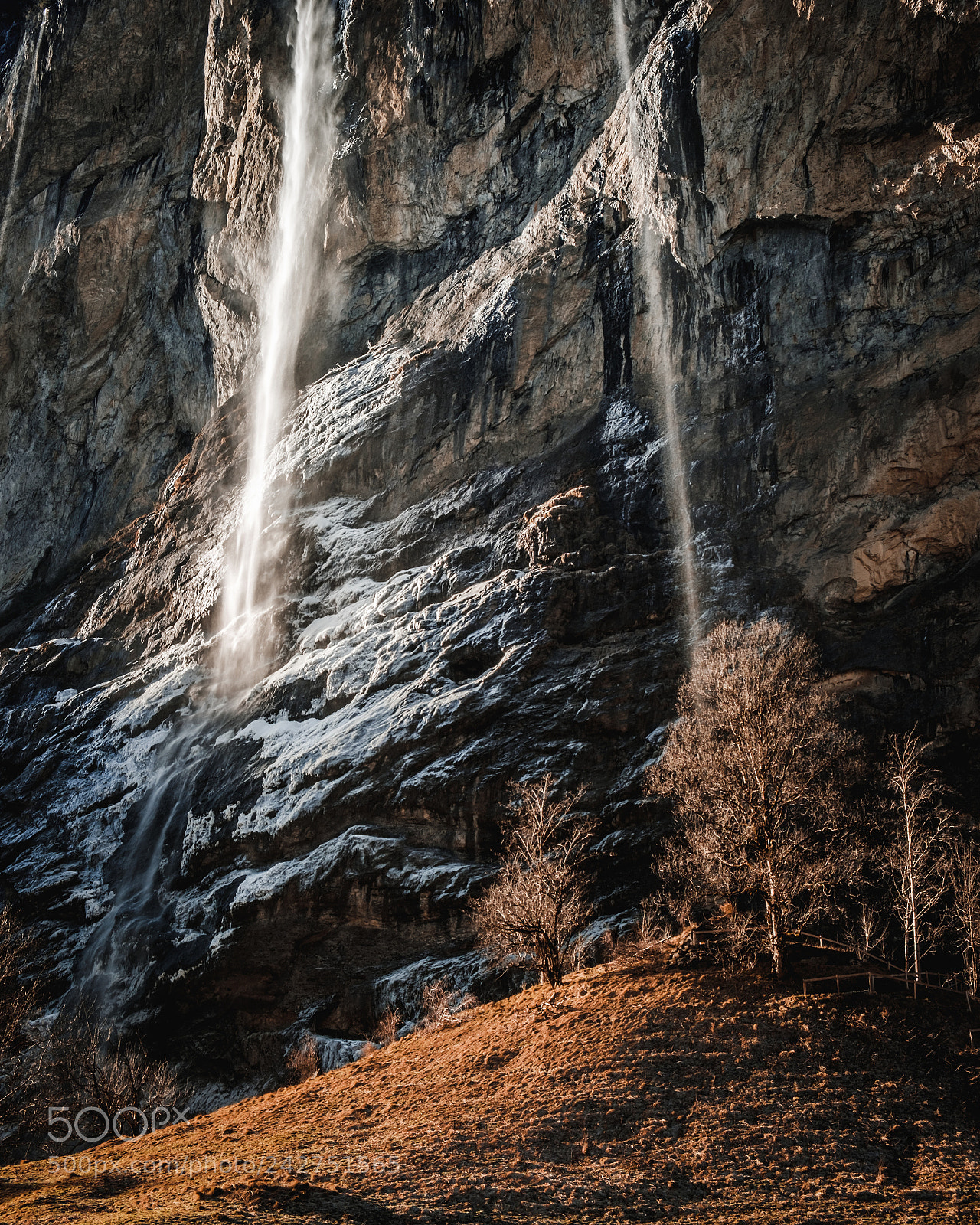 Fujifilm X-T2 sample photo. Lauterbrunnen waterfall photography
