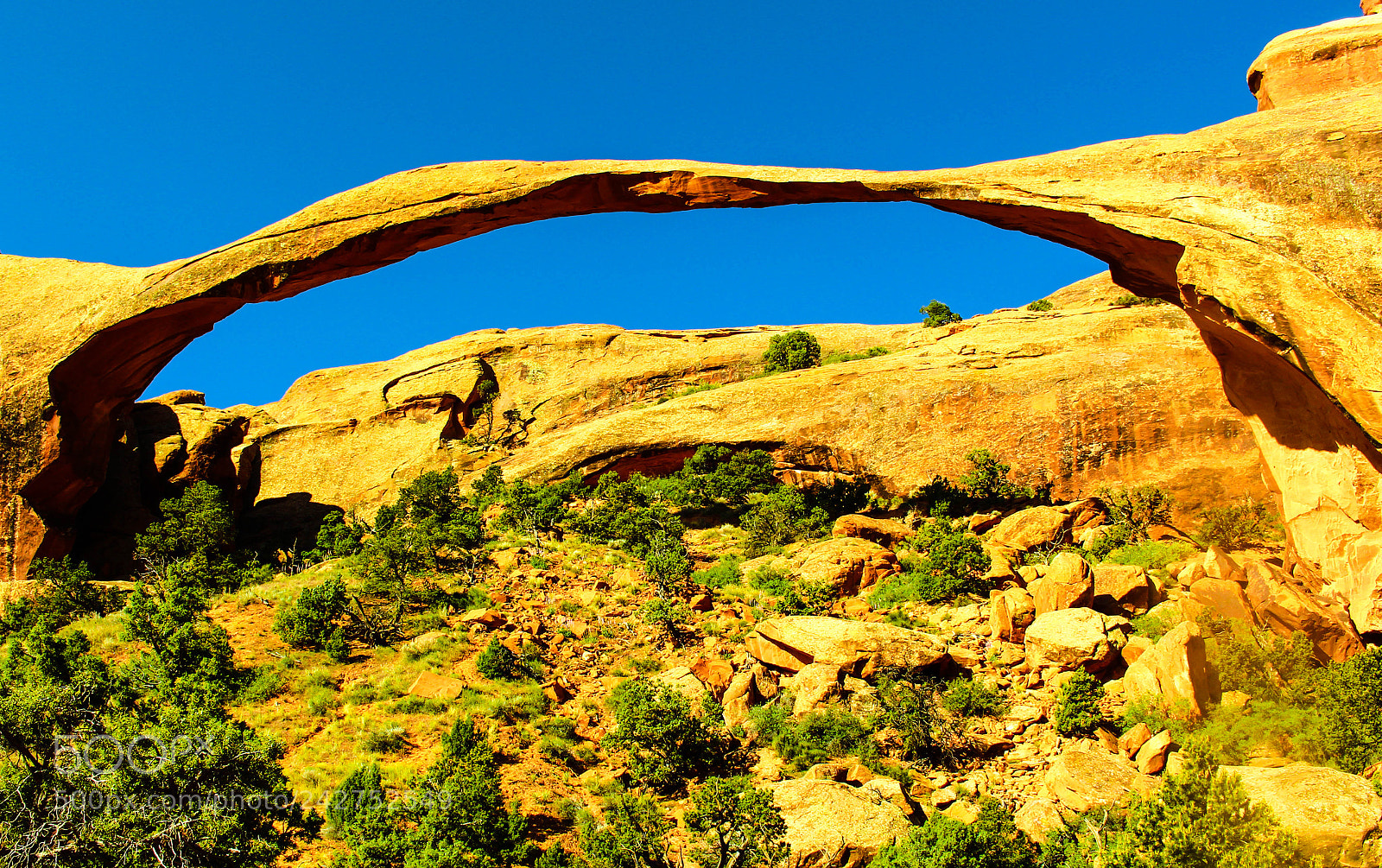 Canon EOS 700D (EOS Rebel T5i / EOS Kiss X7i) sample photo. Landscape arch, arches national photography